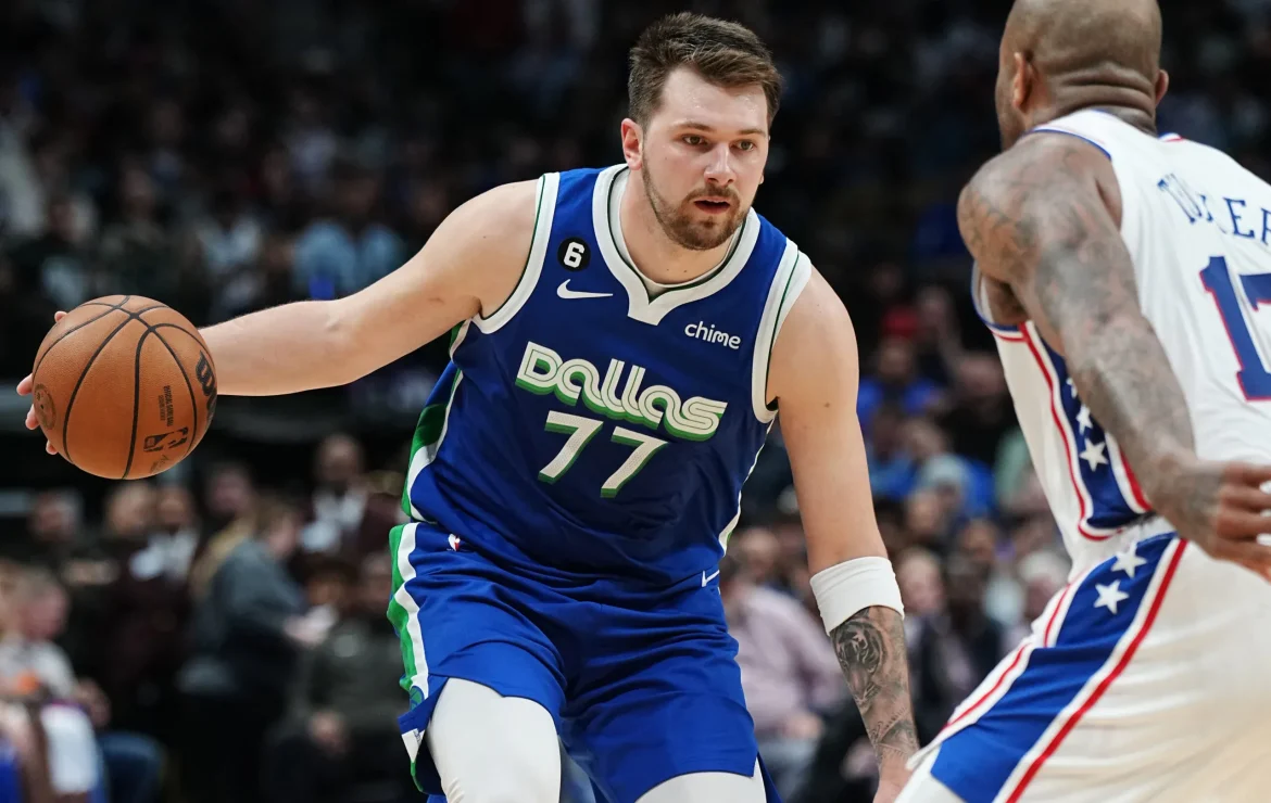 dallas mavericks vs 76ers match player stats