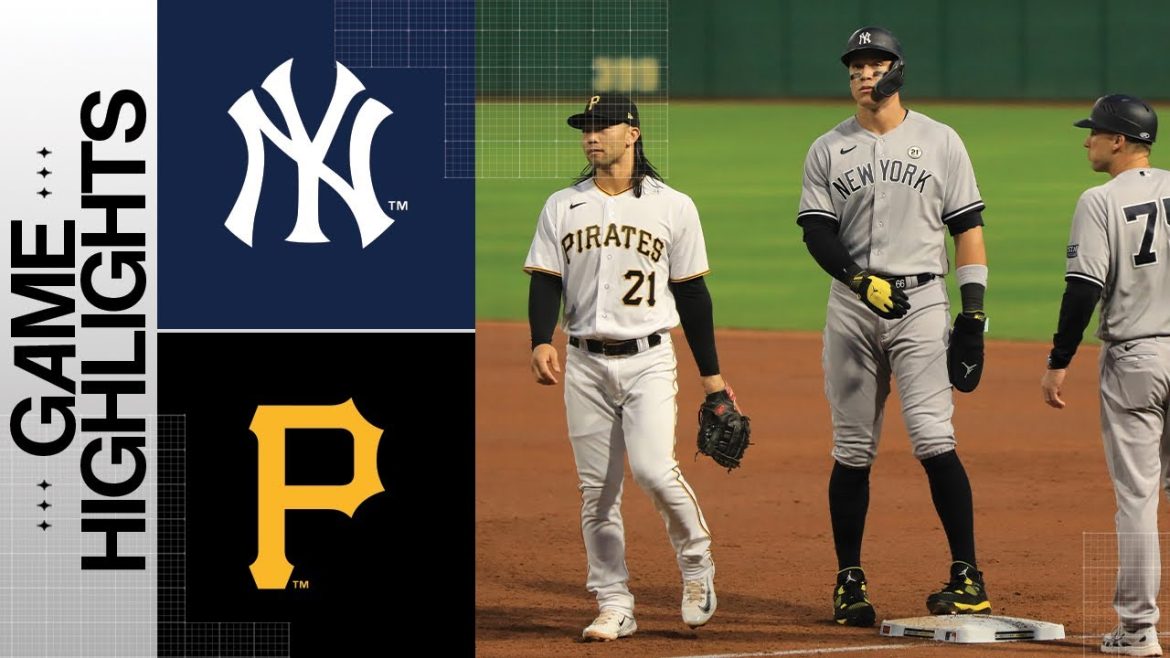 New York yankees vs Pittsburgh pirates match player stats