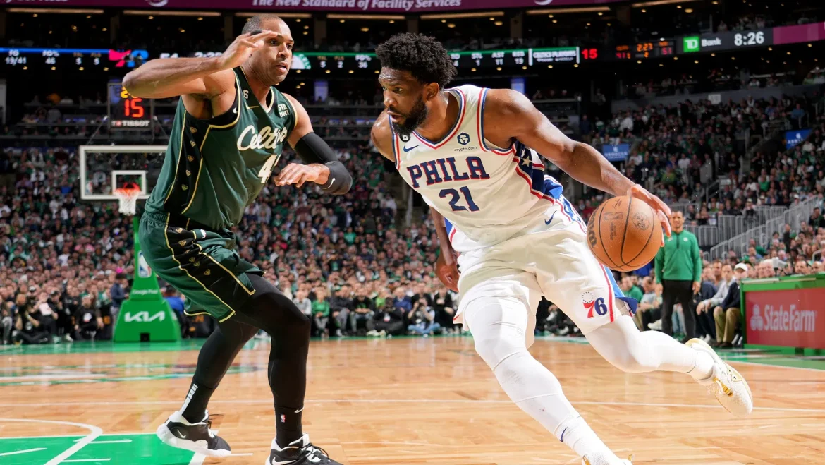 boston celtics vs 76ers match player stats